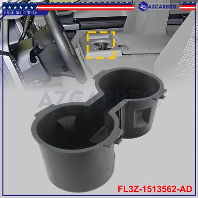 Center Console Cup Holder New For Ford 2017-2022 F250 F350 F450 F550 Super Duty - Image 1 of 4