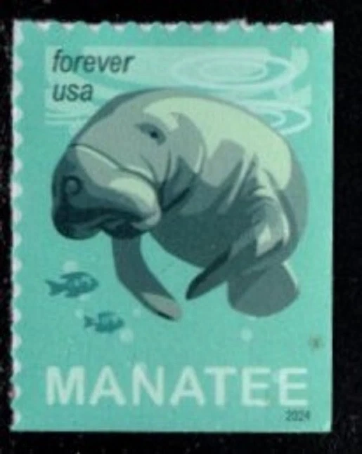 #5851 2024 Save the Manatees - MNH Foto 1 de 1