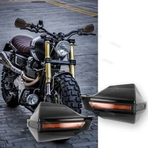 22mm 7/8''Motorcycle Handle Bar Hand Guard Protector For Triumph Bonneville T120 - Picture 1 of 16
