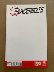 THUNDERBOLTS (2012) #20.NOW BLANK SKETCH VARIANT COVER, VF/NM, 1ST PRINT, MARVEL - Picture 1 of 10