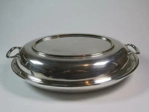 Vassoio Per Verdure In Argento Vintage Birmingham Handicrafts Ltd - Foto 1 di 5