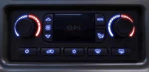 GM Climate Control Bulb to Blue LED DIY Upgrade Kit 03 04 05 06 Silverado Tahoe - Picture 1 of 11