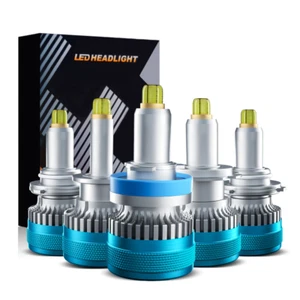 360° 6-SIDE H1 H7 H11 9005 9006 9012 LED HEADLIGHT LIGHT BULB HI/LO BEAM 32000LM - Foto 1 di 42