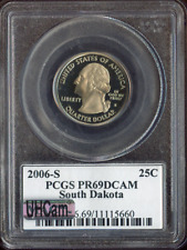 2006 S South Dakota Quarter PCGS PR69 DCAM UHCAM QUALITY✔️
