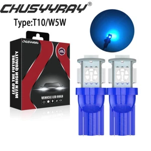2 piezas azul hielo T10 W5W cuña 5-SMD luz LED 8000 K AU para MAZDA CX9 2007-2010 - Imagen 1 de 10