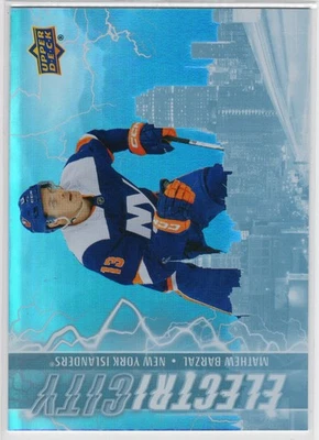 2024-25 Upper Deck Series 2 - Electricity Mathew Barzal #EC-3 - Image 1 of 2