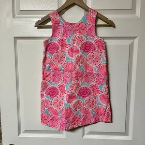 Tommy Bahama Girls' Pink Floral Sleeveless Dress Size 7 - Picture 1 of 7