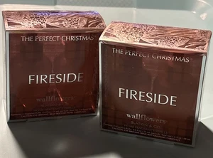 Bath Body Works Slatkin Wallflowers FIRESIDE Fragrance Refill New 2 Packs Of 2 - Picture 1 of 6