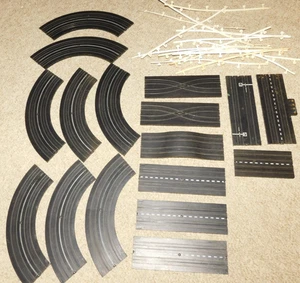 Aurora Tjet Track Lock And Joiner  straight Radius  hill criss cross track lot - Picture 1 of 2