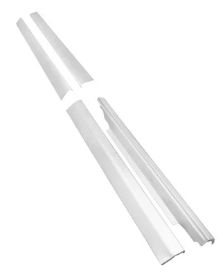 Autoholic Slip-On Rocker Panels Fit for 1996-2018 Chevy Express GMC Savana Van