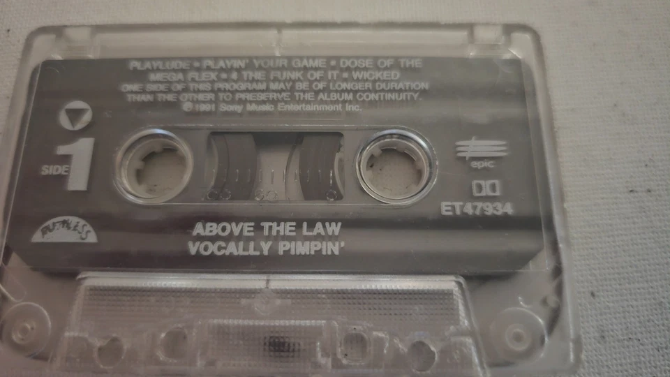 Above The Law Cassette - Vocally Pimpin' - Cassette only!! - Image 1 of 1