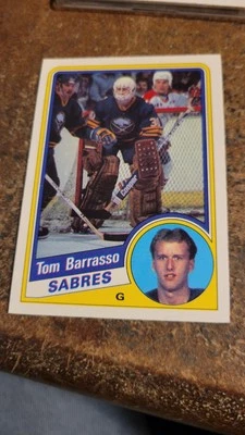 1984-85 O-Pee-Chee Ice Hockey Tom Barrasso Rc #18 - Image 1 of 2