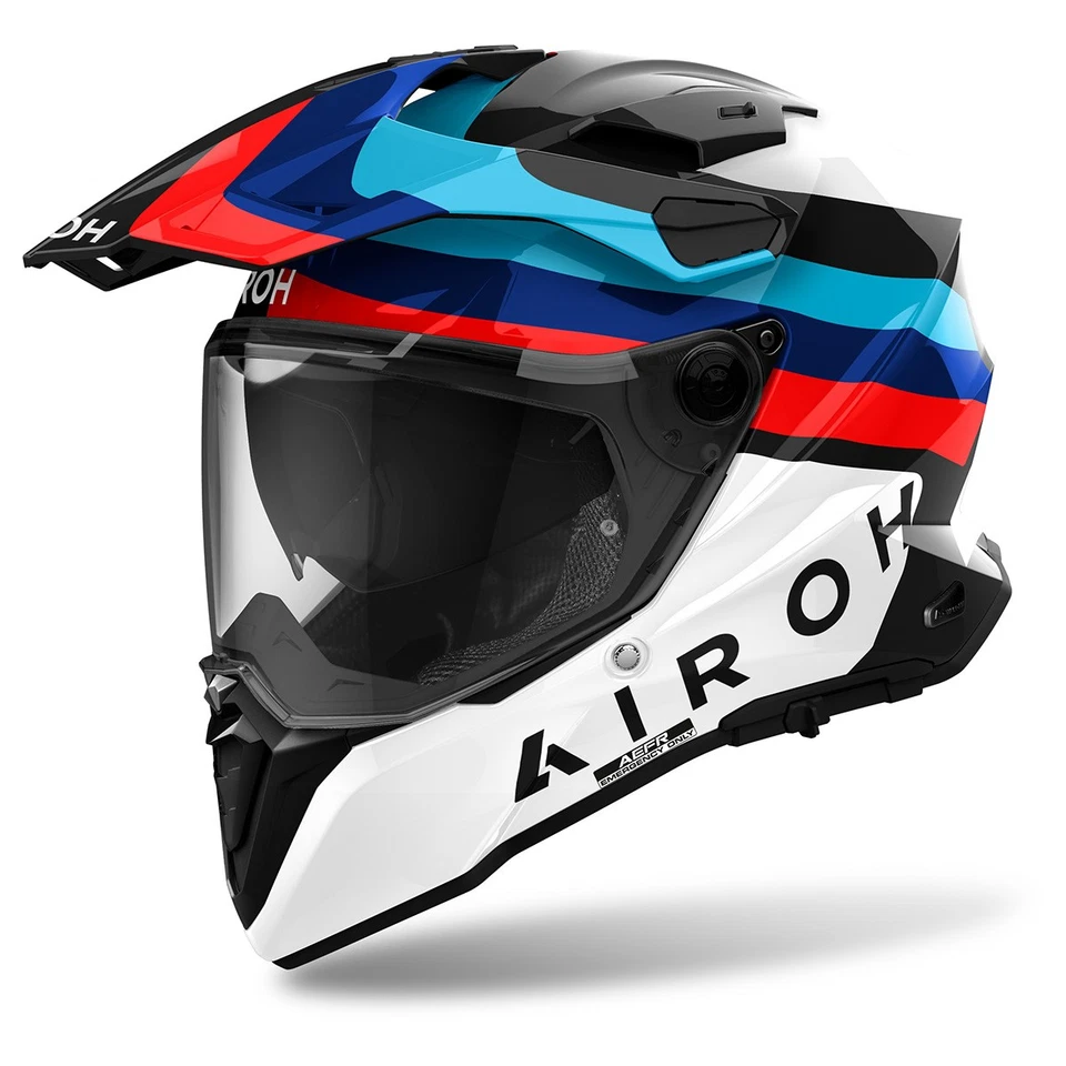 Airoh Commander 2 Composite Carbon Fiber Adventure Offroad Motorcycle Helmet - Image 1 of 1