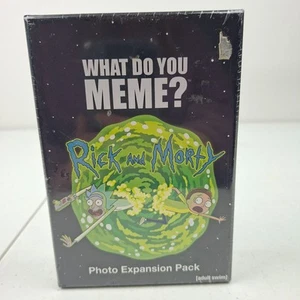 Rick and Morty What Do You Meme? Photo Expansion Pack Adult Swim 2018 Brand New - Picture 1 of 3