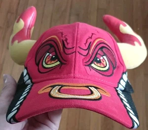 Monster Jam El Toro Loco Gorra Toro Llama Cuernos Correa Bordada - Imagen 1 de 16
