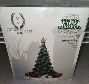 Department 56 Heritage Dickens Village Town Tree Sealed - Picture 1 of 2