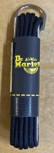 New Pair Of Dr. Martens Black 90cm 36" Original Laces Air Wair 4-5 Eyelet Boots - Picture 1 of 2