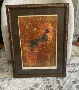 Hoi Lebadang Signed  Lithograph One Of 107 0f 275 Only Made - Picture 1 of 9