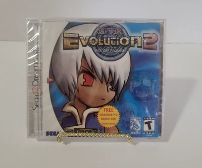 Evolution 2: Far Off Promise (Sega Dreamcast, 2000) New Y-Folds Factory Sealed - Image 1 of 4