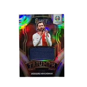 2020 Select UEFA Euro Preview Triumph Relics Silver Prizm Grzegorz Krychowiak - Picture 1 of 2