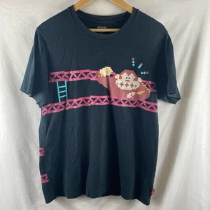 Uniqlo x Donkey Kong x Nintendo T Shirt M Size Medium Black UTGP Rare Crew Neck - Picture 1 of 8