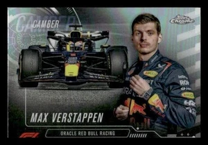2024 Topps Chrome Formula 1 #CAM-1 Max Verstappen Camber Oracle Red Bull Racing - Picture 1 of 2
