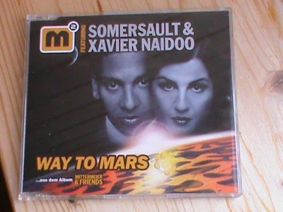 SOMERSAULT & XAVIER NAIDOO - WAY TO MARS *4 Tracks MCD  v. 2001* NEUWERTIG   - Bild 1 von 4