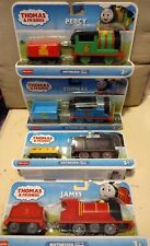 4 Fisher Price-Thomas & Friends: Thomas, Percy, James, & Diesel-Motorized Trains