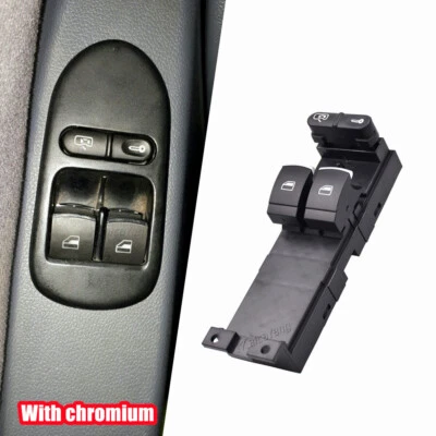 Front For Seat Leon Toledo 1999 2000 2001 2002 2003 -2006 Power Window Switch - Image 1 of 4