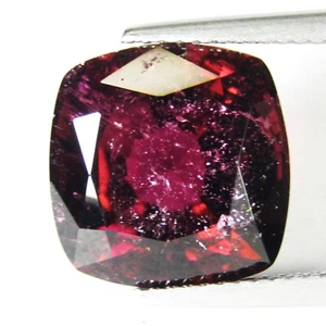 Bonita colección de piedras preciosas con forma de cojín de turmalina rubelita natural de 8,83 quilates - Imagen 1 de 4