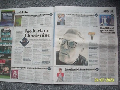 Social Life Daily Record Friday 14.07.2023 JOE MCALINDEN Article - Image 1 of 2