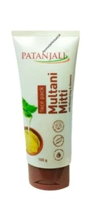 Patanjali Face Pack – Multani Mitti With Mineral Clay & Aloe 100g - Picture 1 of 1