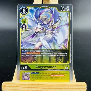 Angewomon ST10-05 R Digimon CCG | Mazo de Inicio 10: Mundo Paralelo Táctico Casi Nuevo - Imagen 1 de 2