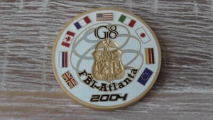 FBI Federal Bureau of Investigation G8 Summit Atlanta 2004 Challenge Coin #882Y - Bild 1 von 8