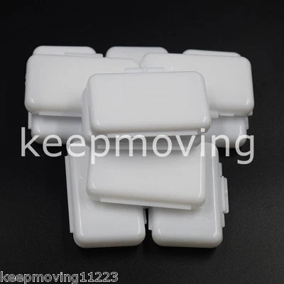 100 pacotes de cera ortodôntica para irritação de aparelhos - alívio dental BRANCO/SEM PERFUME - Imagem 1 de 4