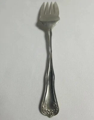 Antique Alaska Silver Company Ice Cream Fork with Pattern Replacemet Fork - Image 1 of 4