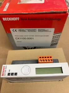 BECKHOFF POWER SUPPLY 24VDC, CX1100-0001, USE W CX1000 CX1020 CX1010 - Foto 1 di 10