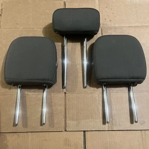 2014 - 2020 FORD F-150 REAR SECOND ROW SEAT LEFT CENTER & RIGHT HEADREST SET OEM - Picture 1 of 3