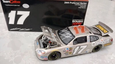 1:24 Team Calibre 2005 #17 Carhartt Matt Kenseth firmado - acabado níquel - raro Foto 1 de 4