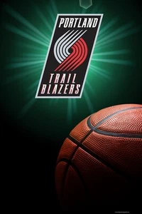 "Portland Trail Blazers NBA Basketball Wohnkultur Wandkunst EXTRA GROSS 66""x44" - Bild 1 von 4