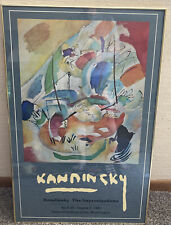 VTG Wassily Kandinsky The Improvisations Exhibition Poster 1981 National Gallery