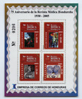 Honduras 2005 "Medizinische Zeitschrift" Papageien Vögel,  MiNr Block 82