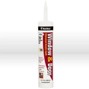 Red Devil Window & Door Caulk,10.1 Fl Oz (300 Ml) Cartridge, White New - Picture 1 of 3