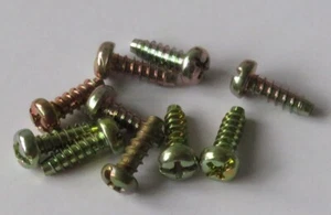 Tamiya 4x12mm Self Tapping Screws (x10) NEW 2080005 58035 58058 58060 58077 - Picture 1 of 1