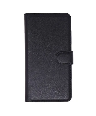 Custodia FLIP cover NERA per LG G3 D850 D855 case stand+tasche libretto BOOKLET - Immagine 1 di 4