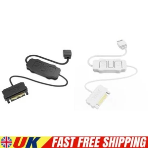 ARGB Controller 5V 3PIN to SATA Interface Extension Cable for PC Case Fan(Black) - Afbeelding 1 van 10