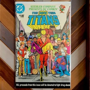 New Teen Titans #1 VF/NM (DC 1983) "Plague" Keebler Drug Awareness Promo issue - Picture 1 of 1