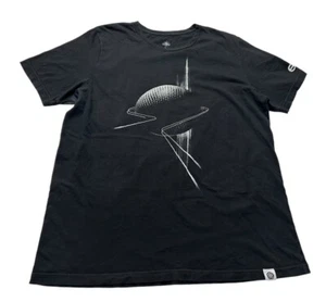 Disney Parks EPCOT Ball Park Icon Spaceship Earth Black T-shirt Adult Unisex XL - Picture 1 of 7