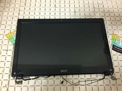 Acer Aspire 5552 Cover Marco Bisagras Flat Con LCD Incluido Ensamblado - Imagen 1 de 4