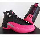 Nike Air Jordan 12 Retro GS Deadly Pink Black Size 3.5Y / Women's 5 510815-026